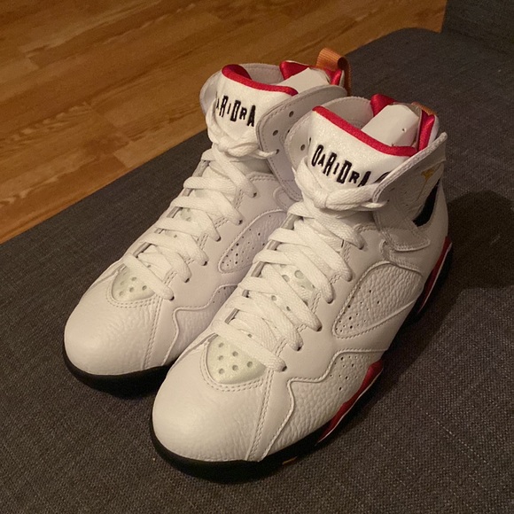 Out of the box - Air Jordan 7 Retro - Cardinals (Men’s/Kids 4.5, Women’s 6) - Picture 3 of 8